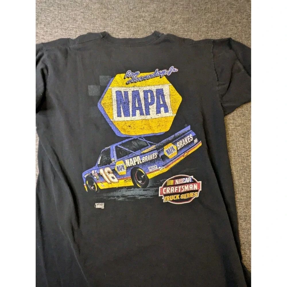 Vintage 1997 Ron Hornaday Jr Napa Racing Nascar Shirt Men's XL Tee Competitors